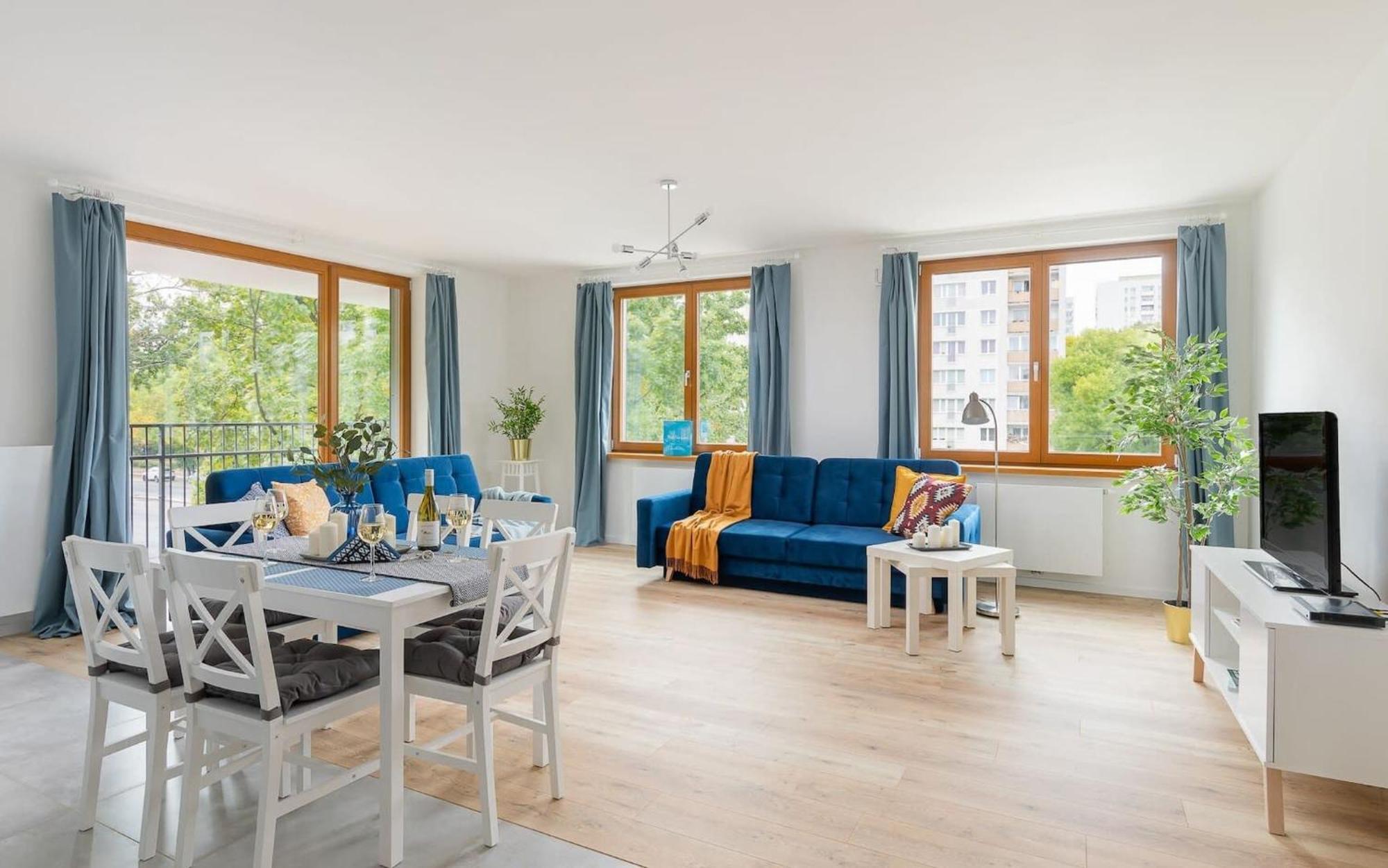 Pulawska 221 - Colorful Apartment With Balcony By Noclegi Renters Varsovie Extérieur photo